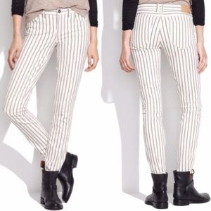 Skinny Skinny Ankle pinstriped jeans